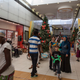 Christmas in a Dakar mall.